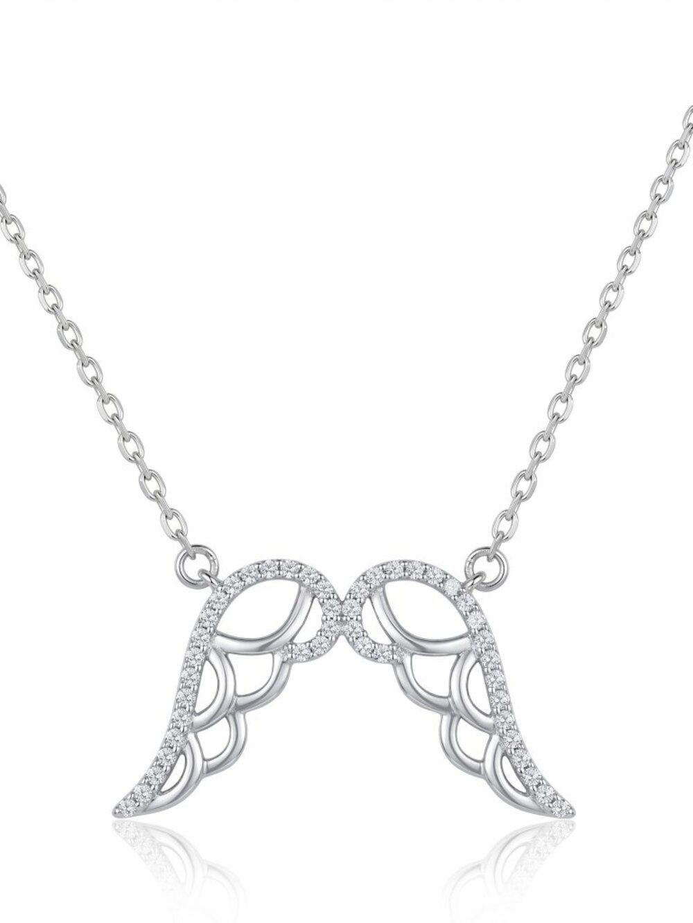 Guardian Angel Necklace,  925 Sterling Silver Charmed Aroma Angel